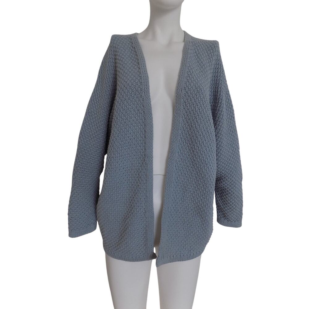 Sadie and Sage open front cardigan blue size Medium
